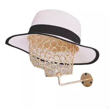 Настенная вешалка для шляп, модельный органайзер для головы манекена, декоративный держатель для хранения, подставка для шляп