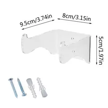 Настенная вешалка для скрипки Нескользящий кронштейн Гитара Подвесная полка Домашнее для Укулеле Скрипка Бас Инструмент Аксессуар