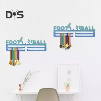 Настенная витрина с закругленными углами, шикарный многофункциональный подвесной держатель фиолетовый