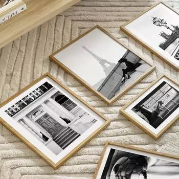 Настенное искусство, черно-белое Парижское полотенце, модная девушка, винтажный Лондонский дом, декор для гостиной, постеры и принты, картина на холсте, картина A4 21X30cm No Framed