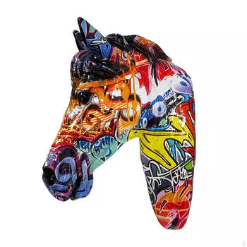 Настенное искусство с изображением лошади для современного стиля дома Style B