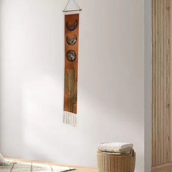 Настенное искусство в технике макраме ручной работы для домашнего декора Style A