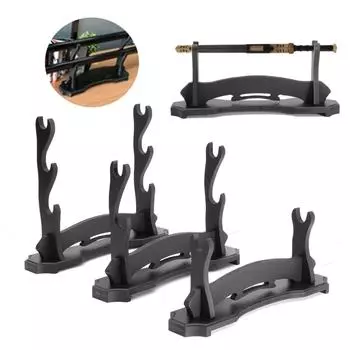 Настенное крепление 1/2/3 слоя самурайский меч катана держатель стенд дисплей статуи скульптуры украшение дома