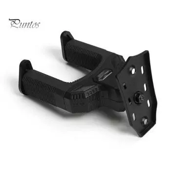 Настенное крепление для гитары с автоматической блокировкой, U-образный настенный держатель для гитары, металлический держатель для гитары, подставка-крючок для классической акустической электрогитары, бас-гитары, укулеле чёрный