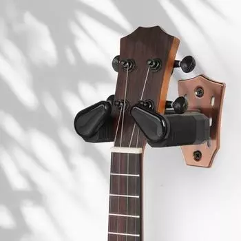 Настенное крепление для гитары с автоматической блокировкой U-образный настенный держатель для гитары металлическая гитара чёрный