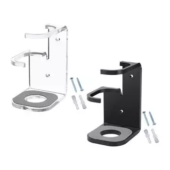 Настенное крепление для светового меча, экономящее место, устойчивая настенная стойка для светового меча для спальни, домашней комнаты, ролевых игр чёрный