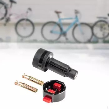 Настенное крепление для велосипеда, держатель для велосипеда, гаражная вешалка для горных велосипедов, шоссейных Length 6.5cm Black