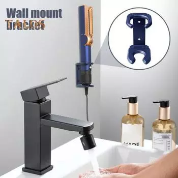 Настенное крепление для выпрямителя волос Dyson Airstrait HT01, компактный прочный металлический утюжок для выпрямления волос, настенный кронштейн, держатель, стойка серый