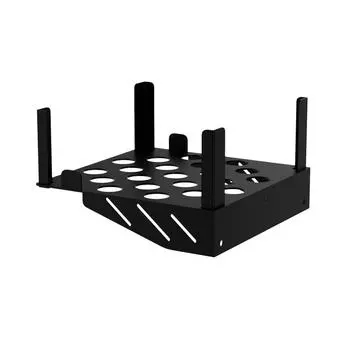 Настенное крепление для Xbox Series X, комплект кронштейнов для настенного крепления для Xbox Series X, настенная полка-подставка с крючком для держателя контроллера 6.1*6.1*9.4cm чёрный