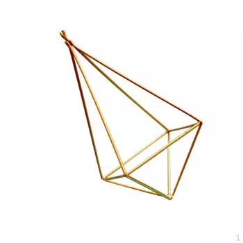 Настенное крепление в деревенском стиле, подвесной нерегулярный геометрический металлический держатель для воздушных растений Tillandsia, стойка для художественного декора D