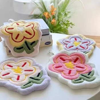 Настенное милое полотенце для рук, кухонное, для ванной комнаты, маленькое полотенце для ванной, впитывающее и не имеющее запаха, быстросохнущее полотенце для рук, домашний декор