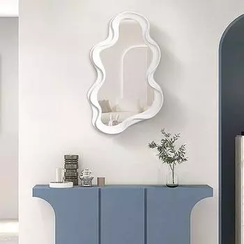 Настенное зеркало для ванной комнаты Необычное настольное зеркало для макияжа Зеркало в форме облака