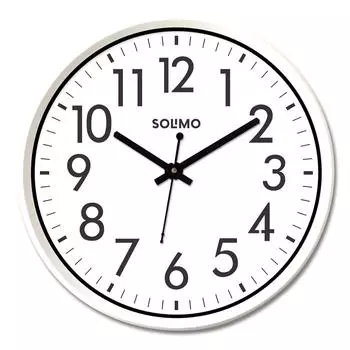 Настенные часы 12 дюймов, Белые