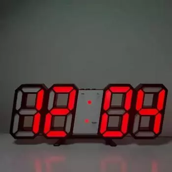 Настенные часы 3D комнатные цифровые часы световые часы ночное украшение для спальни подвесные украшения для дома и интерьера декор режим светодиодный