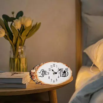 Настенные часы Art Non Ticking Бесшумные Простые Подарки на День Отца для Папы от Дочери Сына Домашний Декор