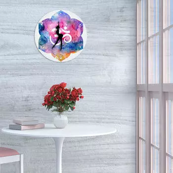 Настенные часы «Балерина» для танцоров, стильные подарочные поделки, декоративные, 12 дюймов, для танцевального клуба в помещении