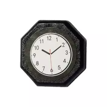 Настенные часы для кукольного домика, аксессуары для моделирования, PP, креативные мини-настенные часы, аксессуары «сделай сам», аксессуары для детей белый