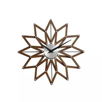 Настенные часы El Commune Kal Brown NXT-J053