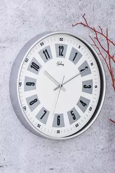 Настенные часы Epon Real Glass 30 см с бесшумным механизмом Pds-30