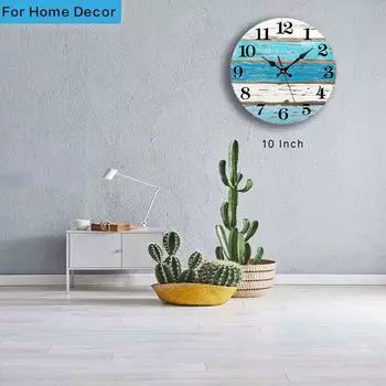 Настенные часы на батарейках Компактный размер Стильный дизайн