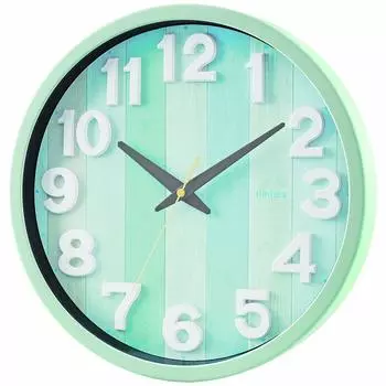 настенные часы Натали W-658 BU-Z (синий) Радиоуправляемый