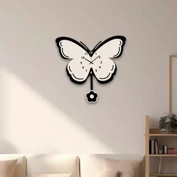 Настенные часы подвесные современные модные бабочки декоративные для офисной кухни