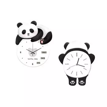 Настенные часы с изображением животных, мультяшный домашний декор, коллекция животных, очаровательные настенные часы для спальни, детской, офиса, фермерского дома, кухни