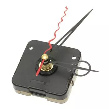 Настенные часы с механизмом с длинными стрелками, мотор, ремонт своими руками, запасные части 55x55x16mm чёрный