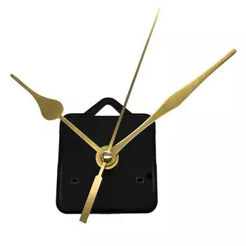 Настенные часы с тихим ходом часов Golden Hour Minute Second Arrow DIY Accessories Home Decor