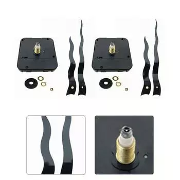 Настенные часы своими руками, кварцевые часы, бесшумный механизм, металлические аксессуары для часов As picture shows