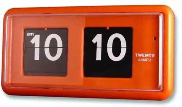 Настенные часы TWEMCO Orange QT-30 оранжевый