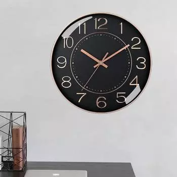 Настенные часы в европейском стиле на батарейках настенные часы время в пути точное цифровые настенные часы без перфорации для спальни гостиной 8 inch