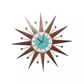 Настенные часы в скандинавском стиле с арабскими цифрами, настенные для офиса, школы, декора синий