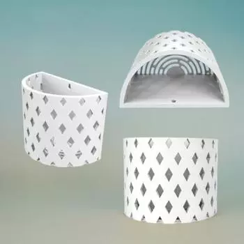 Настенные кашпо Yousheng, вертикальный цветочный горшок с дренажным отверстием, простая установка, настенное кашпо для помещений и улицы S