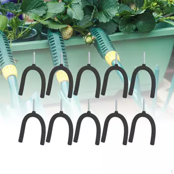 Настенные крючки для хранения в гараже - упаковка из 10 шт. красный