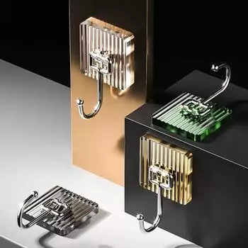 Настенные крючки, прочный самоклеящийся крючок для полотенец, полотенце для ванной, не требующее прокалывания, настенная вешалка для пальто, держатель для сумки с ключами серый