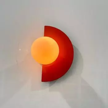 Настенные лампы Светильники Настенный светильник Mid Century Настенный бра Матовый шар Светильник