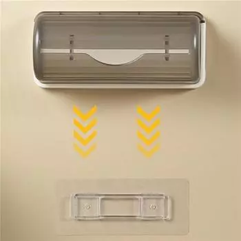 Настенные мешки для мусора, стеллаж для хранения, держатель для мешков для мусора, органайзер, пластиковый пакет, контейнер для пленки, диспенсер One Size белый