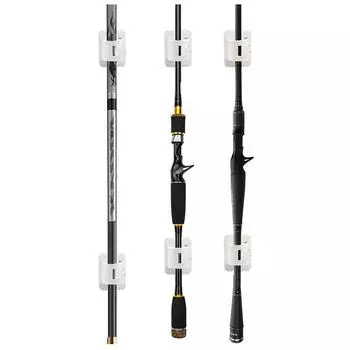 Настенные стеллажи для удочек, зажимы для хранения, зажимы, держатель, органайзер OneSize