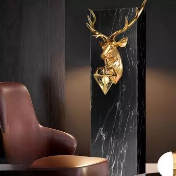 Настенные светильники из смолы, винтажные настенные бра, светильники для гостиной, спальни, домашний художественный декор