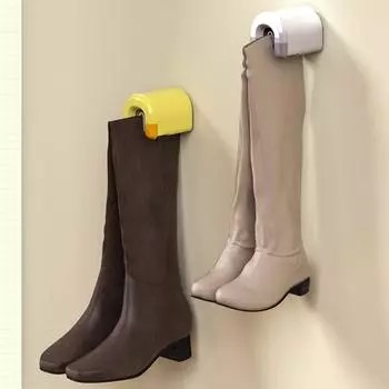 Настенные вешалки для обуви Настенная полка для обуви Многофункциональная самоклеящаяся вешалка для обуви Дождевые сапоги