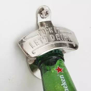 Настенные винтажные украшения для стен в виде бара, кафе, открывалки для пива с винтами для баров медный