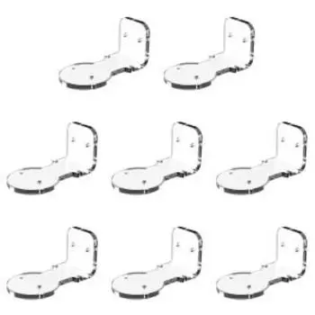 Настенный акриловый кронштейн, клейкая настенная полка для внутренней камеры безопасности Eufy S350