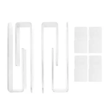 Настенный акриловый крючок для шляпы, простая установка, прочный многофункциональный самоклеящийся колпачок, органайзер прозрачный