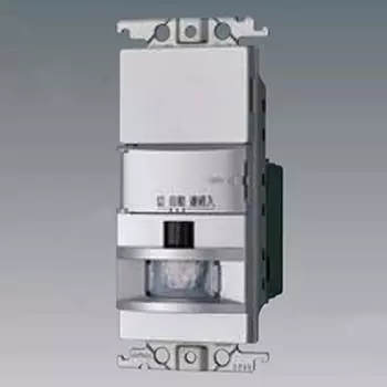 Настенный автоматический выключатель Panasonic с датчиком температуры, теплый серебристый WTX1811SK