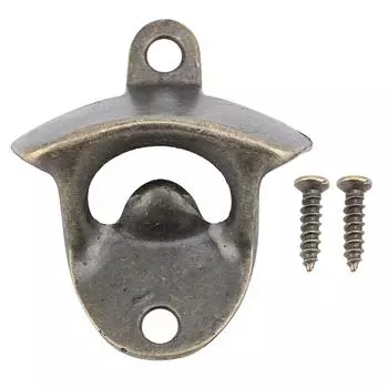 Настенный цинковый сплав открывалка для пивных бутылок съемник колпачков для газированных напитков открытый инструмент для домашнего бара(1 шт) 1pcs