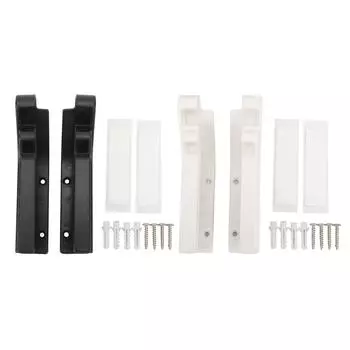 Настенный держатель для батареек, пластиковый диспенсер для хранения батареек AA и AAA, контейнер-органайзер для хранения Black