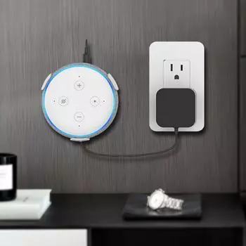 Настенный держатель для Dot 3-го и 4-го поколения, компактный кронштейн, простая установка, белый 1