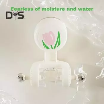 Настенный держатель для душа, держатель для ручного душа, конструкция с присоской, простая установка, регулируемый держатель для душевой лейки розовый