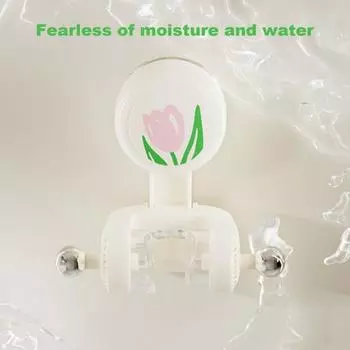 Настенный держатель для душа, держатель для ручного душа, конструкция с присоской, простая установка, регулируемый держатель для душевой лейки белый